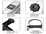 W002K Home Use Hands and Feet Trainer Mini Exercise Bike Silver 38843963
