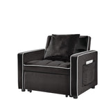 Three-in-one sofa bed chair folding sofa bed adjustable back into a sofa recliner single bed adult W1359137373