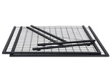 2-Pack 24"x67" Commercial Grid Wall Display with T-Base Stand - Double-Sided Wire Panel System for 74791773