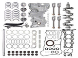 Engine Rebuild Kit w/ Crankshaft Rods Timing Cover Set fit for Kia Hyundai Kona 2.0L 12334601