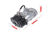A/C Compressor Fits for International 4300 4300LP MV607 Base Durastar 4300 4034409C1 43051686