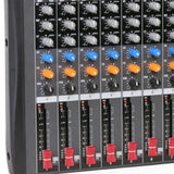 Digital 16-Channel Mixer Sound Board Console Wireless Live Studio Audio Mixer Power Mixing USB 04273385