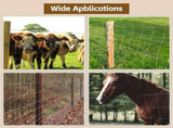 5x164 ft Advanced Weave Farm Enclosures Long-Lasting and Secure Galvanized Farm Fence 75287777
