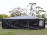 10'x20' Outdoor Party Tent with 6 Removable Sidewalls, Waterproof Canopy Patio 67497602