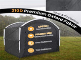 7.25.16 Ft Outdoor Bike Storage Shed Tent Waterproof Bicycle Shelter for 5 Bikes 72313980