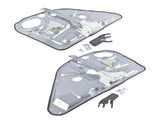 2Pcs Rear Power Window Regulators Left Right Fit for Hyundai Genesis Sedan 2009-2014 834013M000 41337220