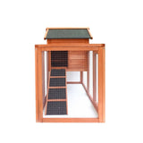 ZNTS Hot sale Easily-assembled wooden Rabbit house Chicken coop kennels 54939356