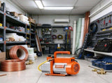 5 CFM Single-Stage Rotary Vane Vacuum Pump, Auto AC Vacuum Pump Kit with Oil Bottle for Resin 73920979