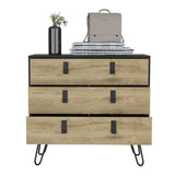Huna Hairpin Legs Dresser with 3-Drawer Storage B200P173219