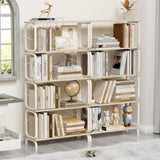 ZNTS 5 Tier Large Book Shelf, Bookcase Home Office Open Bookshelf,Shelves for Living Room, Office 72464849