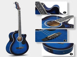 GMB101 4 string Electric Acoustic Bass Guitar w/ 4-Band Equalizer EQ-7545R 64552298