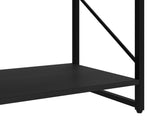 5 Tier Bookshelf, Classically Home Office Bookcase Shelf Storage Organizer, Book Rack,Black 33074834