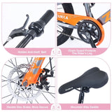 ZUKKA Mountain Bike,20 Inch MTB for Boys and Girls Age 7-10 Years,Multiple Colors W1019P145184