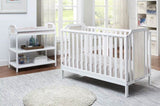 Brees Changing Table White/Graystone B022P204829
