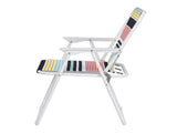 2PCS Folding Beach Chair, Lightweight Beach Chair with High Back, Portable Foldable Camping Chair 52331487