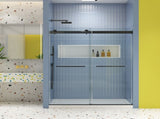 Bypass shower door, sliding door,soft close system, with 5/16