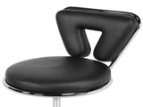 Swivel & Adjustable Height Indoor Stool, Black 69150078