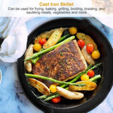 3 Skillet Bundle 6 inches and 8 inches with 10 inch Set of 3 Cast Iron Frying Pans Non-Stick Oven 45468273