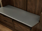 Dark brown, Column Coat Rack with Storage Shoe Cabinet 28345920
