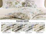6PCS Cal King Cotton Sateen Print Oversized Comforter Set B035P341177