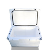 White outdoor Camping Picnic Fishing portable cooler 65QT Portable Insulated Cooler Box W136458178