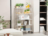 5 Tier Shelf Wire Shelving Unit, NSF Heavy Duty Wire Shelf Metal Large Storage Shelves Height W155065926