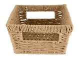 3 Pack Dutch Weave Paper Rope Small Shelf Storage Basket 10855490