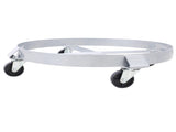 4Pcs Dolly for 55 Gallons,Barrel Dolly with 4 Swivel Caster Wheels,Heavy Duty Steel Frame W46577449