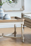 33x33x19" Square Alcott coffee Table, French Countory Tray Table W2078125602