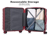 20"/24"/28" 3 pcs/set in ABS Spinner Wheel Luggage, Matching Color , With Combination Lock W2787P278783