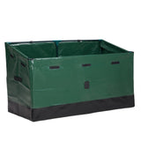 ZNTS 130 Gallon Waterproof Deck Box, Portable Outdoor PVC Storage Box for All Weather, Perfect for 76720642