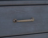 9-Drawer Dresser, No Assembly Required, Corduroy Blue Finish B108P193083
