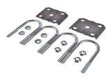 Trailer U-Bolt Kit & Leaf Spring Tie Plates Tieplate 3500 lbs Heavy Duty 49461780