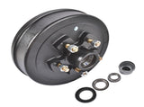 A3- 5 on 4.5" Trailer Brake Hub Drum Kits 10x2-1/4" for 3500 lbs Axle Hub-Drum Only 19698853