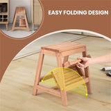 2-Tier Foldable Step Stool - 550 lbs Total Capacity, Multipurpose 74991650