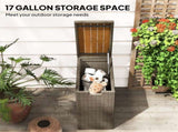 Wicker Outdoor Storage Box 69976227