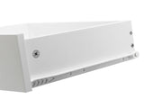 Single Door Bedside Cabinet with A Drawer White 92297256
