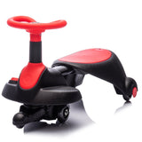 6V Kids Ride On Electric Wiggle Car,Flashing & Shock absorbing PU Wheels For Effective Floor W1578P213377