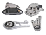 4X Motor Mounts Replacement for Jeep Renegade 1.4L 2015 16 17 18 Transmission 68257232AA 22786354