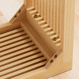 35" Solid Wood Bench Nature for Entryway, Living Room, Kitchen T3210P298180