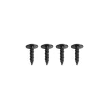 Bumper Diffuser Kit Black fit for Mercedes C63 C43 2015-2021 Chrome Exhaust Tips 85876605