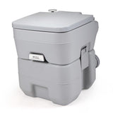 ZNTS 5 Gallon Portable Toilet, Flush Potty, Travel Camping Outdoor W2181P153991