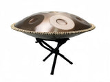 9 Notes Gold Solid Color Handpan Drum Steel Percussion Instrument 07071118