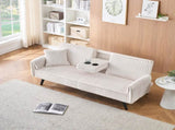 Minimalist style, straight-line corduroy sofa suitable for sitting and lying in the living room and W1658P251978