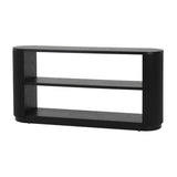 Mirod Modern Entryway Console Table - Slim Sofa Table with Open Shelf & Elegant Wood Grain, N760P281359B