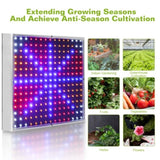 LED Grow Light Full Spectrum Hanging 225 LEDs Plant Grow Lamp Indoor Grow Light for Greenhouse 74605961