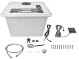 RV Tankless Instant Water Heater Propane Gas 15x15 in 12V 42000 BTU w/Controller 61755997
