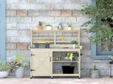 Garden Work BenchOpen Shelf Storage 17822592