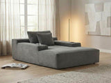 Morpheus Oversized Compressed Single Sofa,Grey T6052P587195