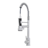 Bothwa Home CUPC Certified 19" Single Handle Kitchen Faucet B2724P262358